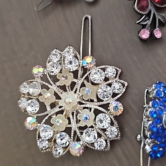 STUNNING VINTAGE HAIR CLIP BUNDLE - Picture 5 of 9